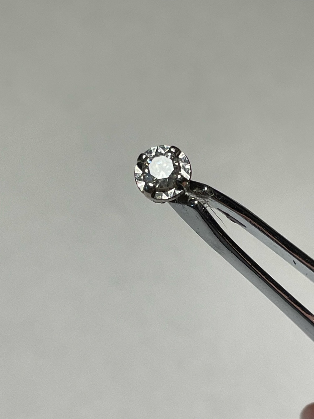4-prong White Gold Head (setting) for Solitaire Ring Setting with Diamond